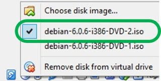 mengganti dan menambah disk di virtual box