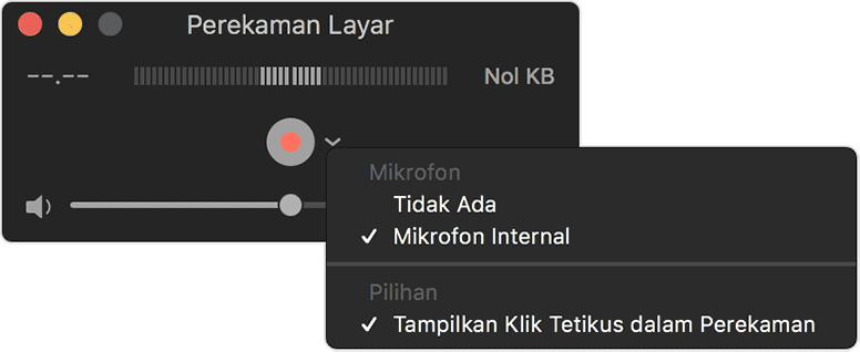 cara merekam layar dengan quick time player 1